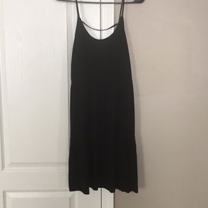 Black flowy dress